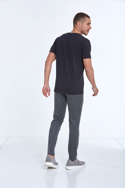 Rafael Printed Men's T-Shirt Black - 5