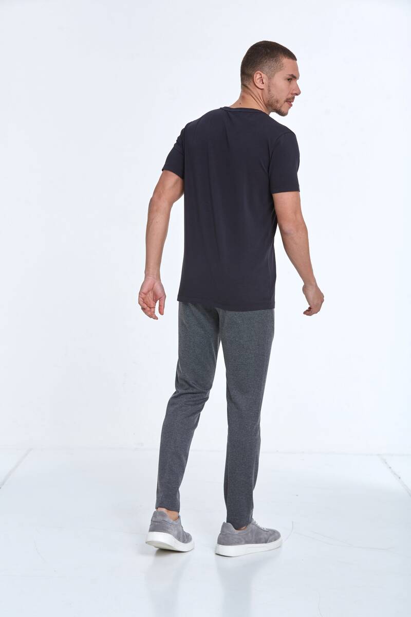 Rafael Printed Men's T-Shirt Black - 5