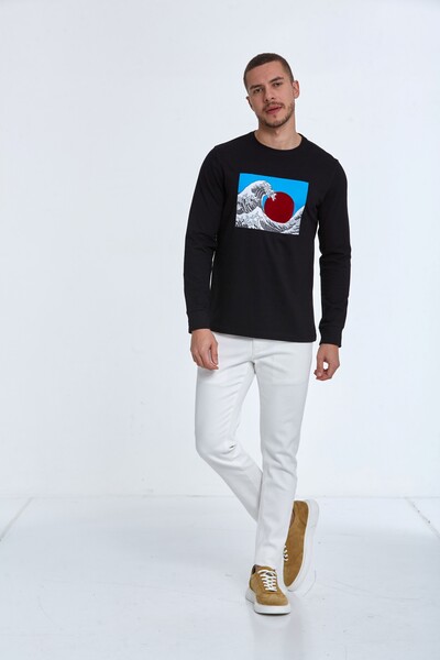 Ralph Men's Long Sleeve T-Shirt Black - 3