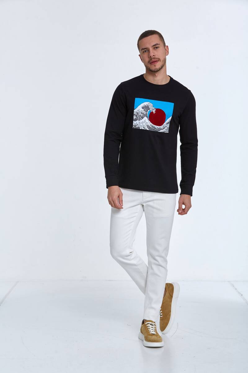 Ralph Men's Long Sleeve T-Shirt Black - 3