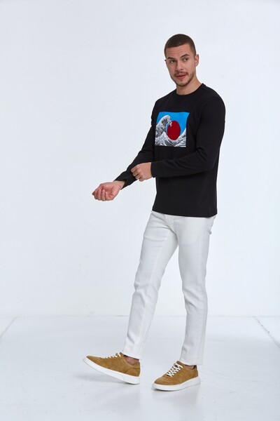 Ralph Men's Long Sleeve T-Shirt Black - 4