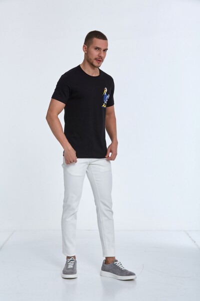 Ramon Printed Men's T-Shirt Black - 4