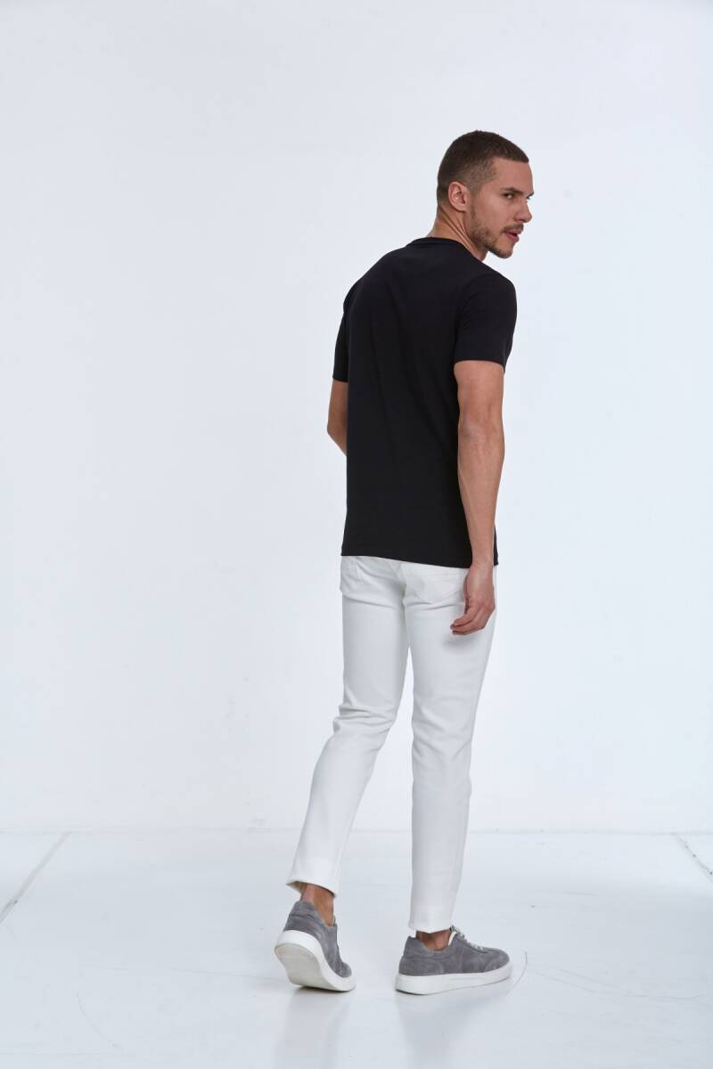 Ramon Printed Men's T-Shirt Black - 5