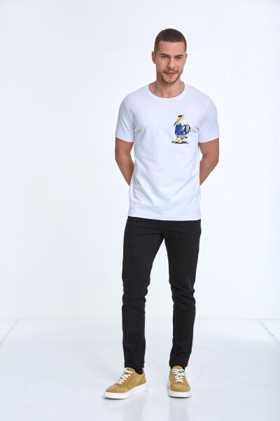 Ramon Printed Men's T-Shirt White - 2