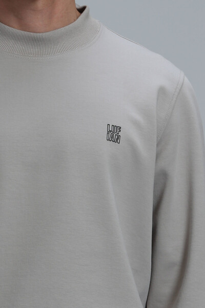 Randal Erkek Sweatshirt Bej - 3
