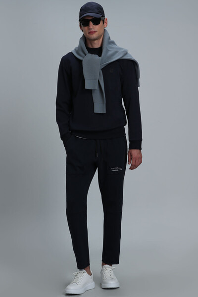 Randal Erkek Sweatshirt Lacivert - 3