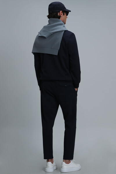 Randal Erkek Sweatshirt Lacivert - 6