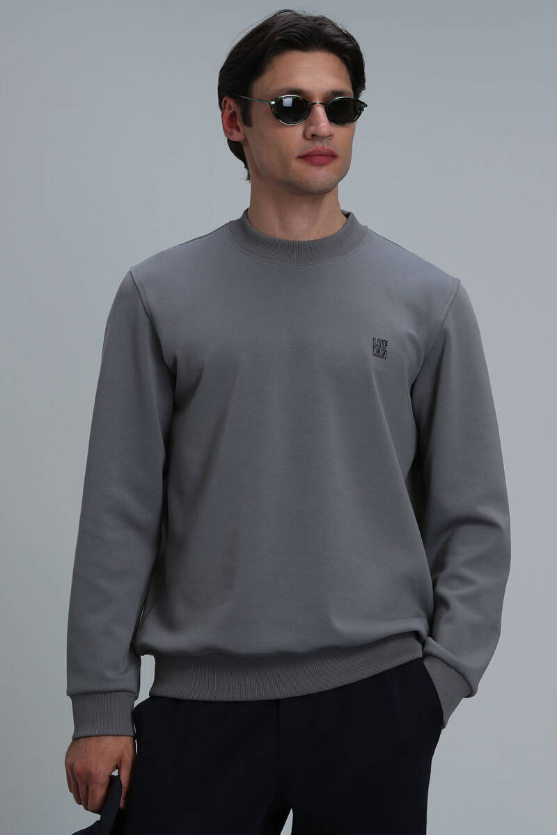 Randal Men's Sweatshirt Gray - 1