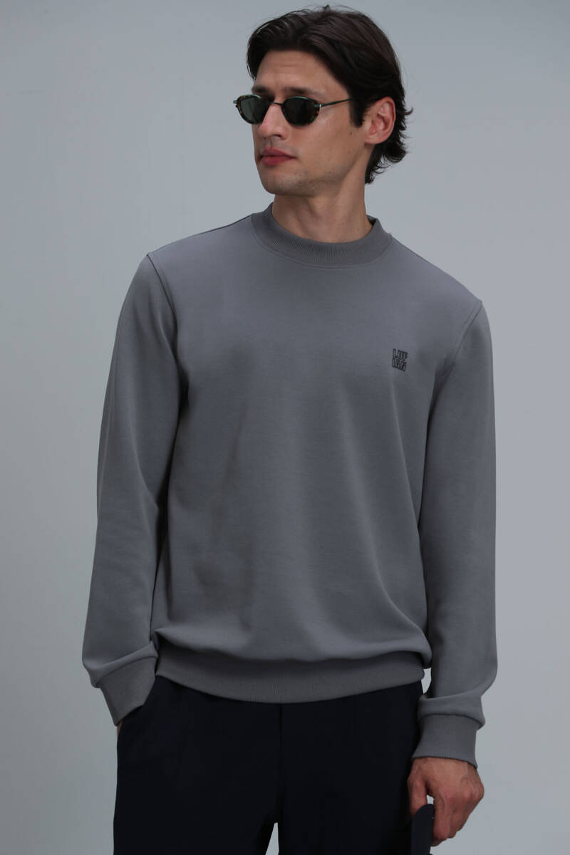 Randal Men's Sweatshirt Gray - 3