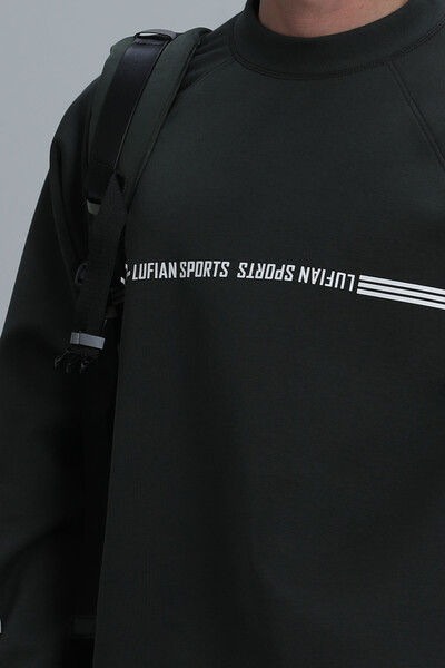 Range Erkek Sweatshirt Koyu Yeşil - 3