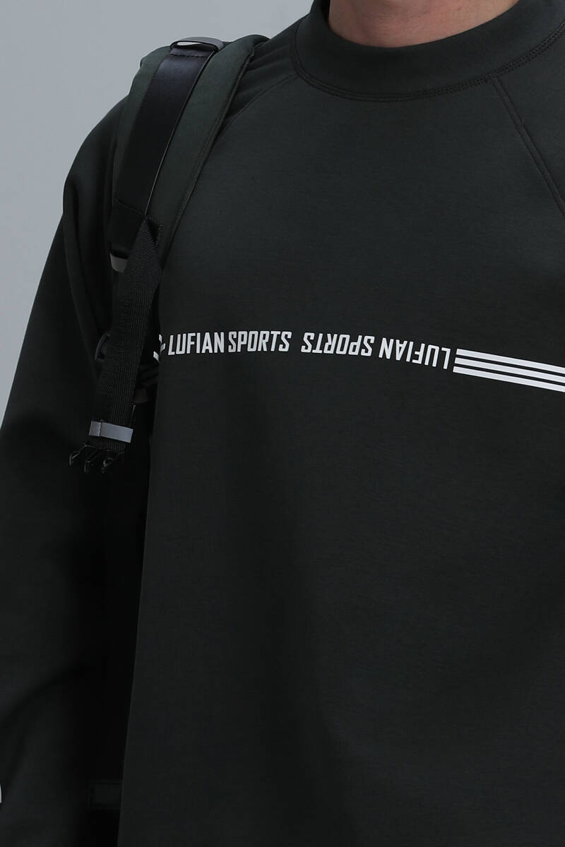 Range Erkek Sweatshirt Koyu Yeşil - 3