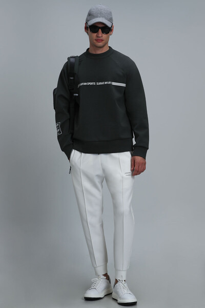 Range Erkek Sweatshirt Koyu Yeşil - 4