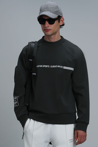 Range Erkek Sweatshirt Koyu Yeşil - 5
