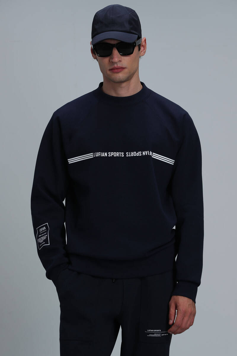 Range Erkek Sweatshirt Lacivert - 1