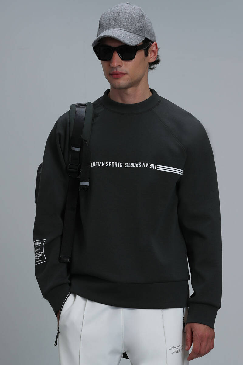 Range Men's Sweatshirt Dark Green - 5