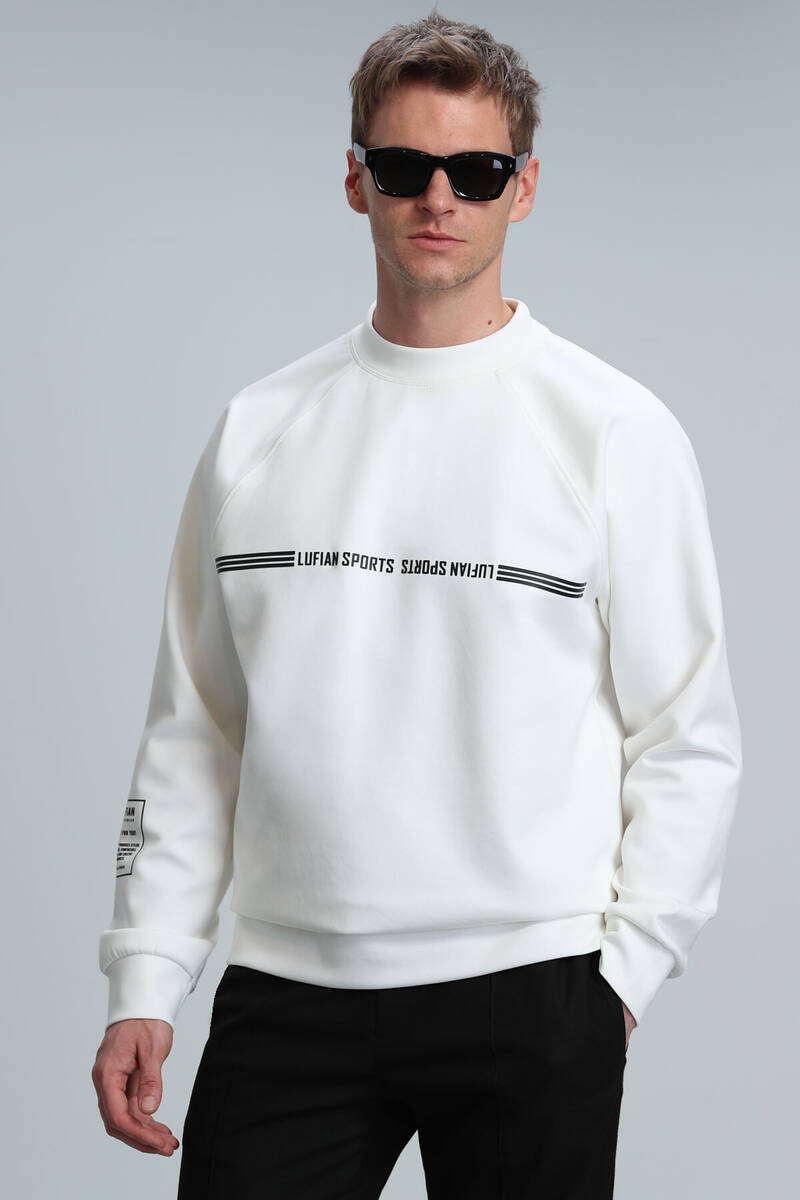 Range Men's Sweatshirt Off White - 1