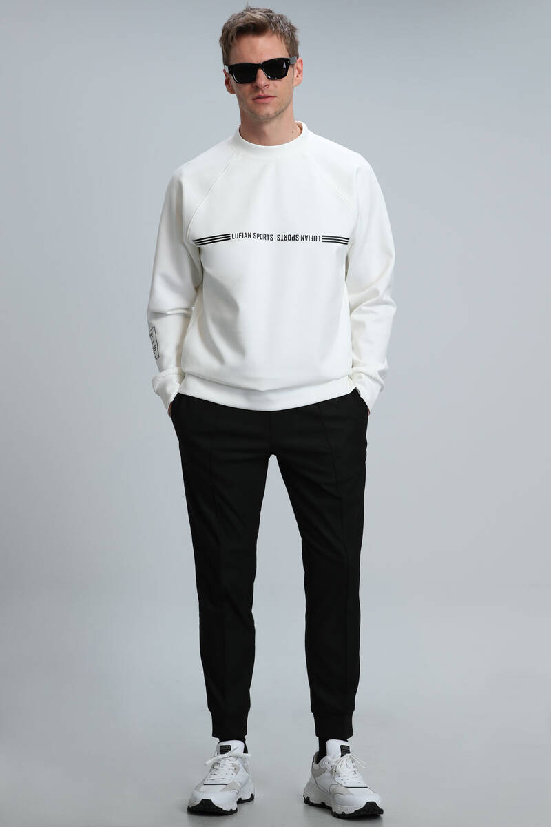 Range Men's Sweatshirt Off White - 2