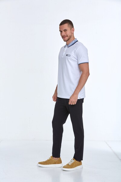 Raul Polo Erkek Tişört Beyaz - 4