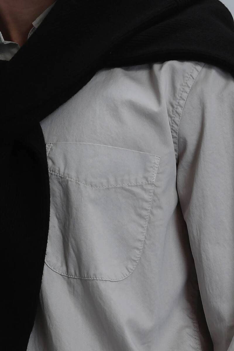 Real Erkek Basic Gömlek Comfort Fit Bej - 3