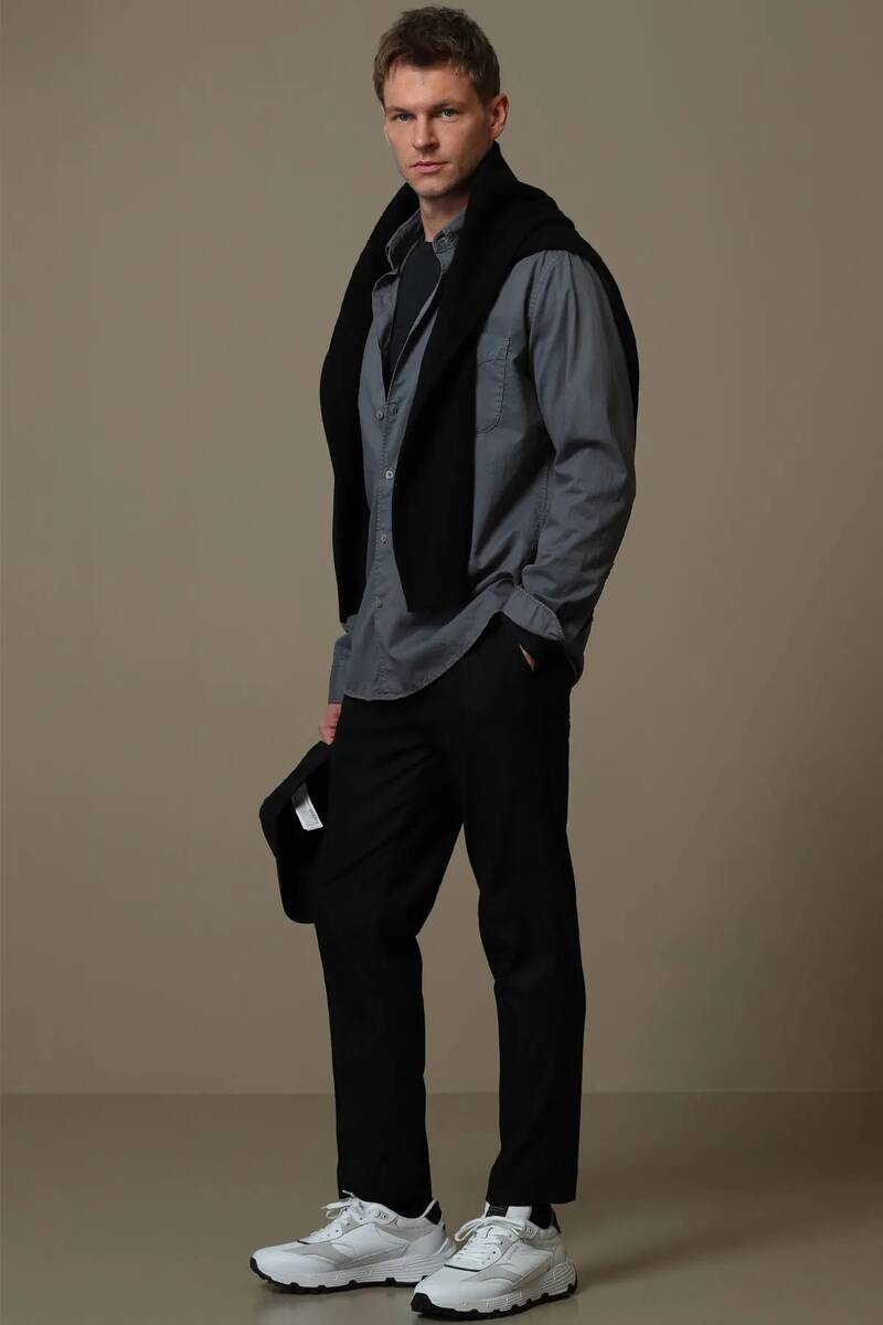 Real Men's Basic Shirt Comfort Fit Khaki - 4