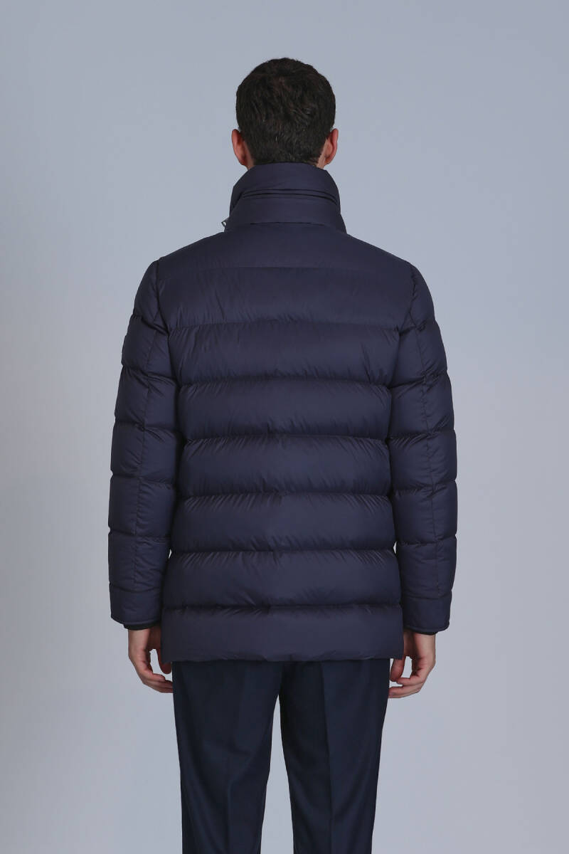 Rild Kaz Tüyü Erkek Mont Lacivert - 6