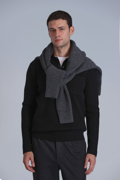 River Men's Sweater Black - 3