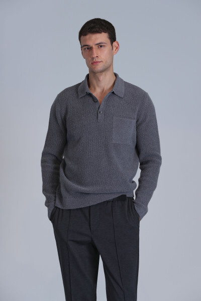 River Men's Sweater Gray 