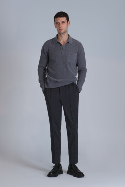 River Men's Sweater Gray - LUFIAN (1)