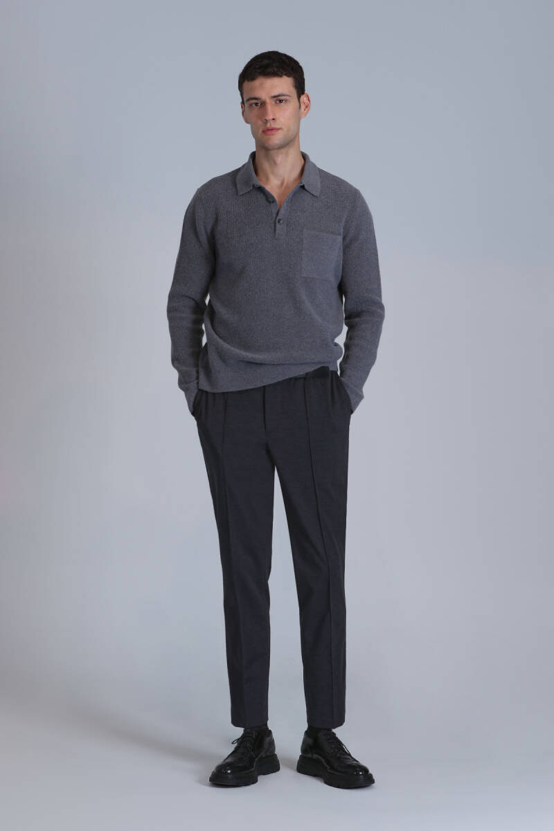 River Men's Sweater Gray - 2