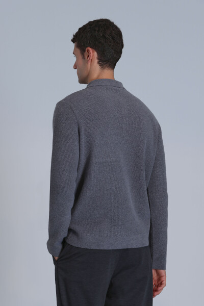 River Men's Sweater Gray - 6