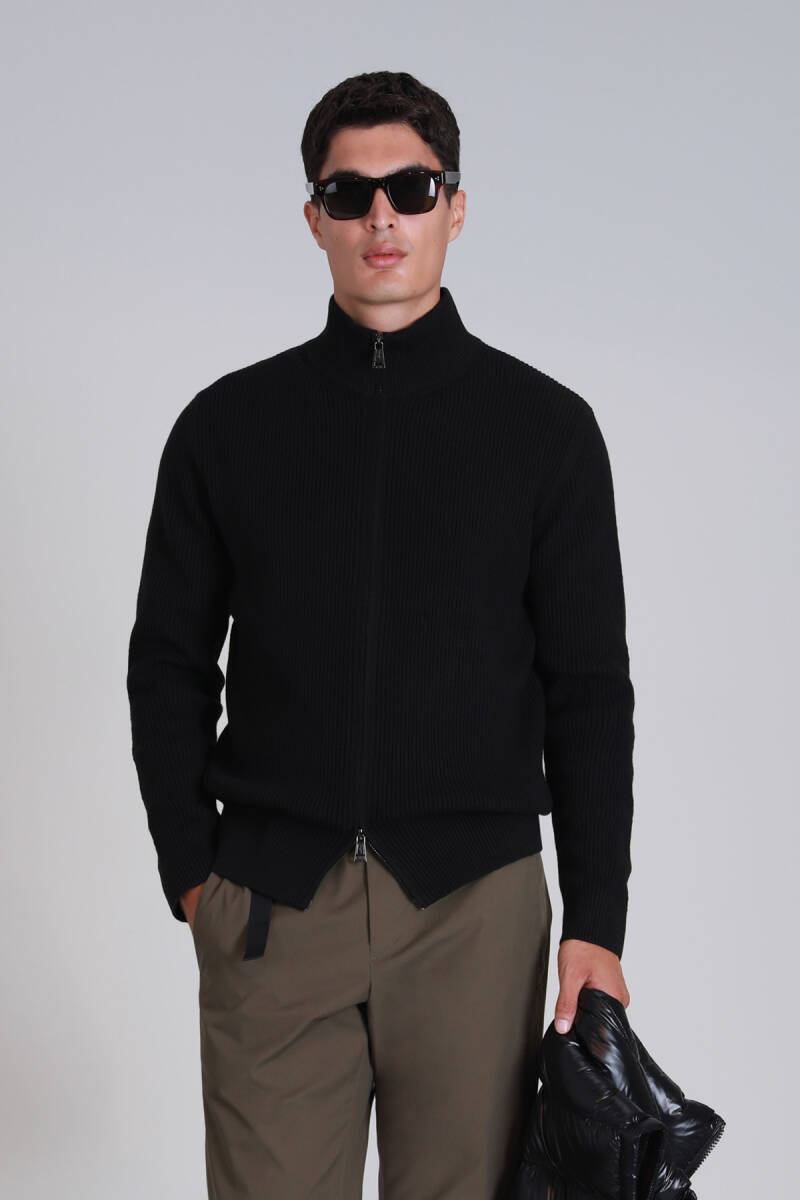 Road Erkek Hırka Siyah - 5