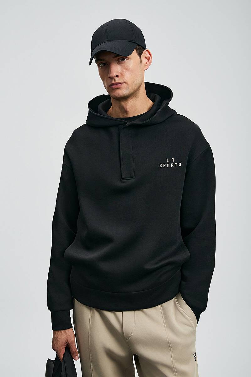 Road Erkek Sweatshirt Siyah - 1