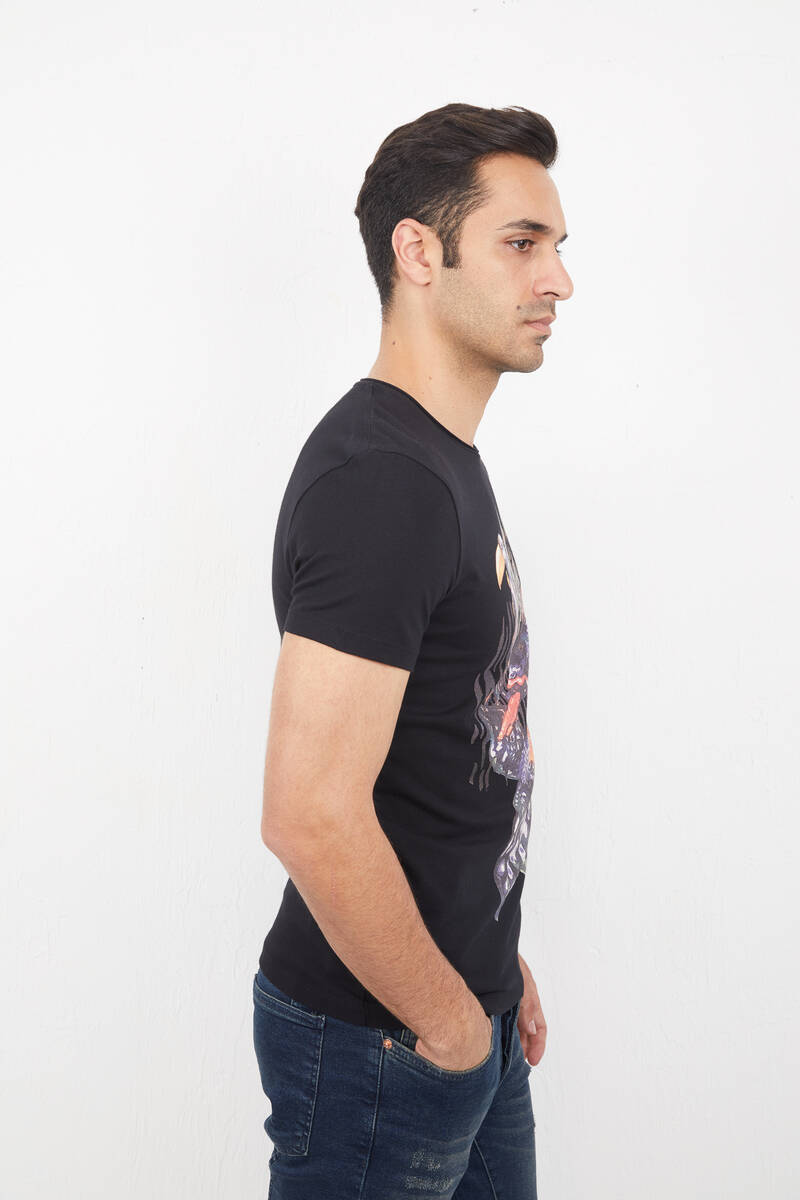 Roam Men's T-Shirt Black - 2