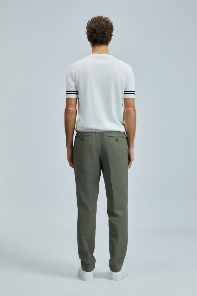 Robert Erkek İpek Karışımlı Kazak Kırık Beyaz - 6