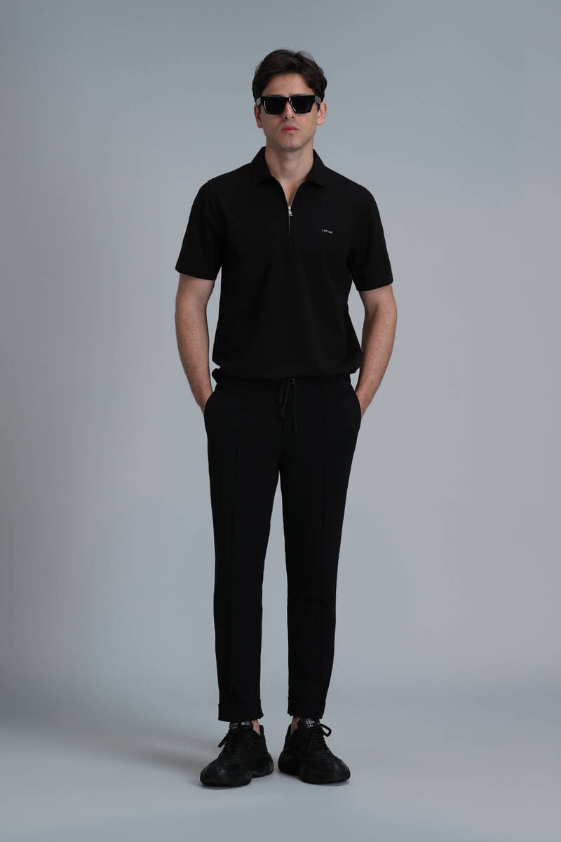 Robert Smart Men's Polo T-Shirt Black - 2