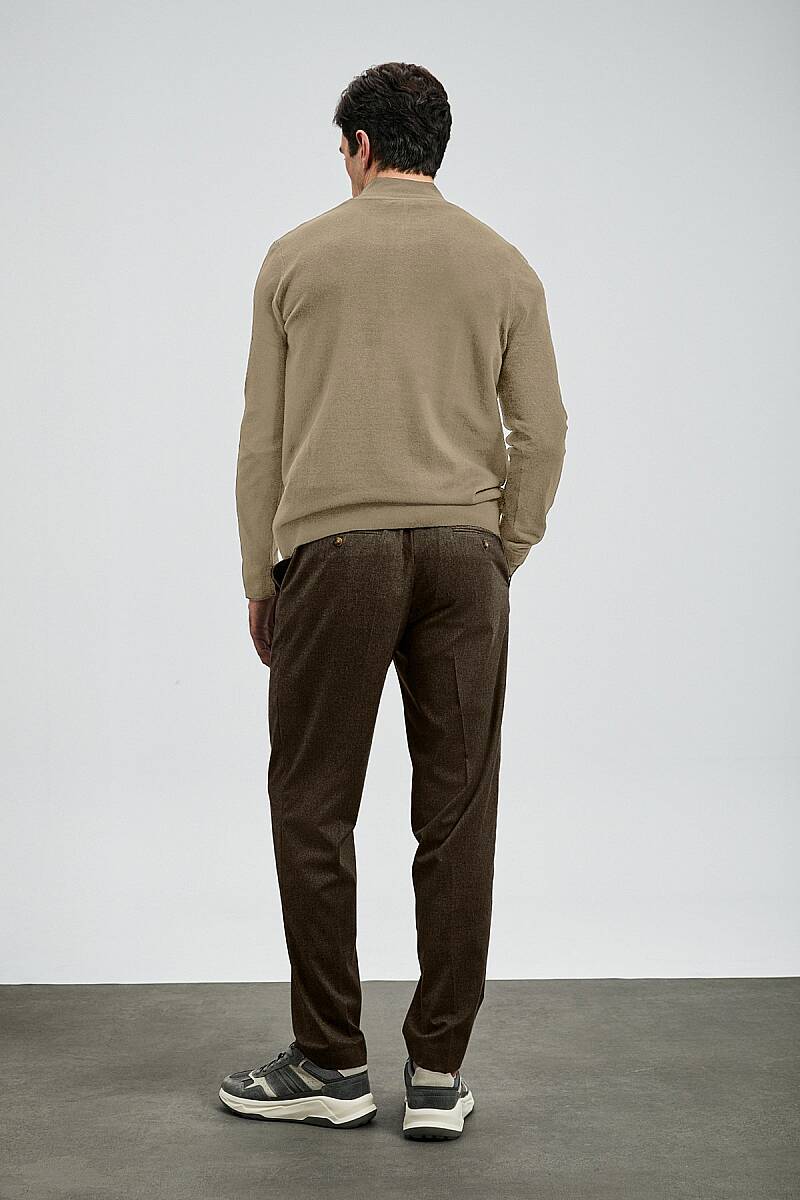 Robın Men’s Sweater Olive Green - 6