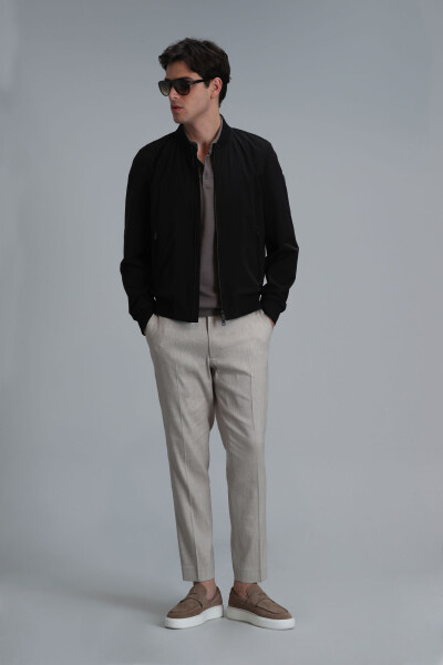 Roger Men's Coat Black - 2