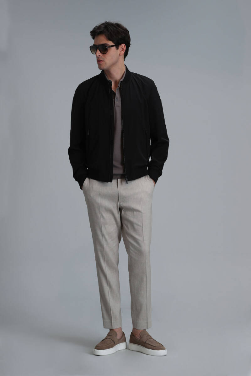 Roger Men's Coat Black - 2