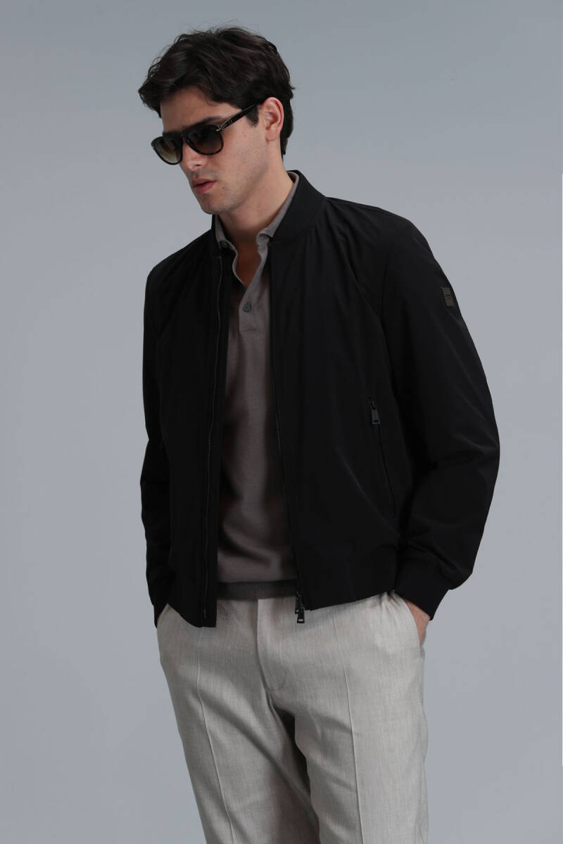 Roger Men's Coat Black - 3