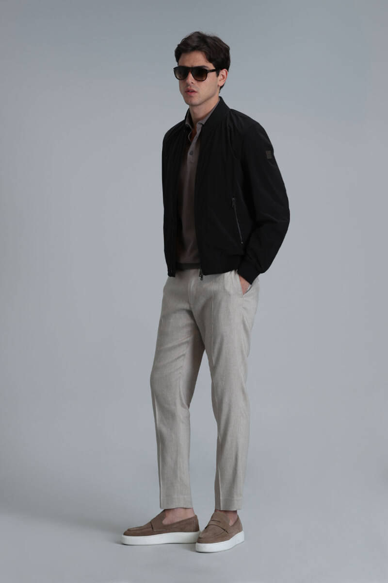 Roger Men's Coat Black - 4