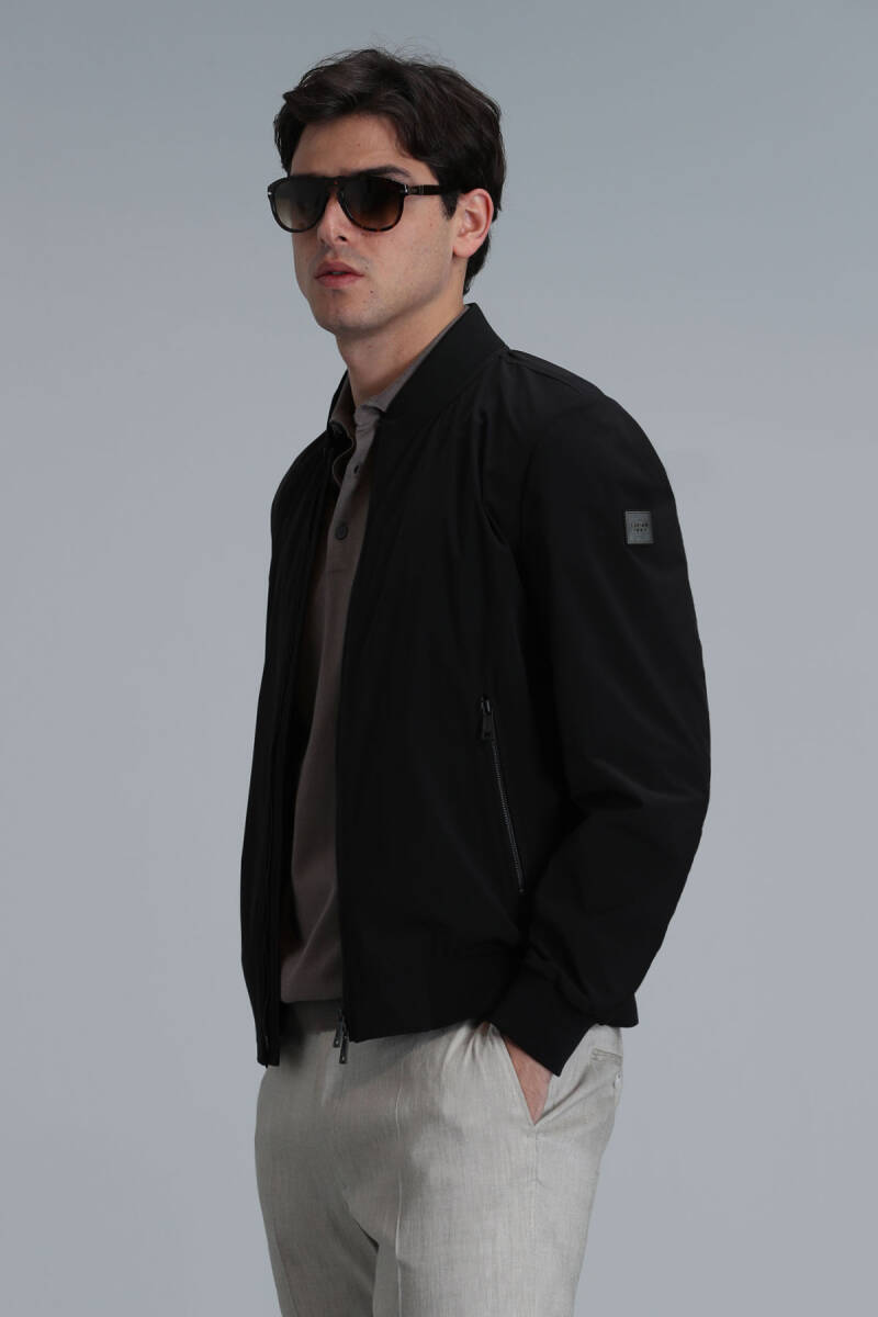 Roger Men's Coat Black - 5