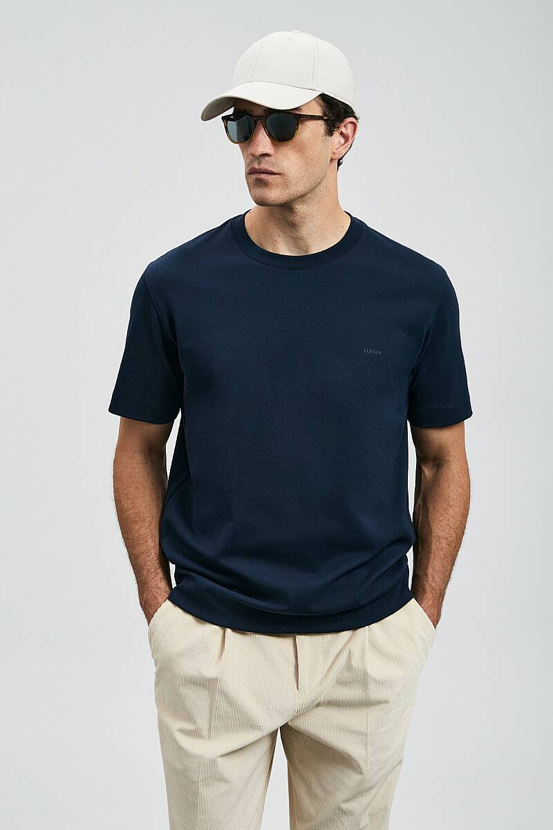 Roland Basic T-Shirt Navy - 4