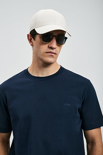 Roland Basic T-Shirt Navy - 5