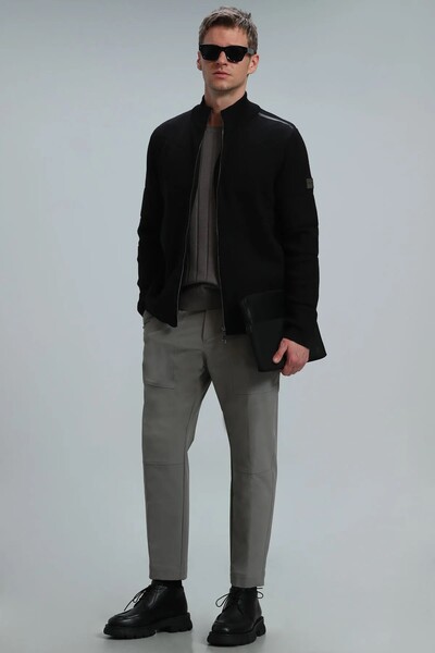 Royal Men's Cardigan Black - 2