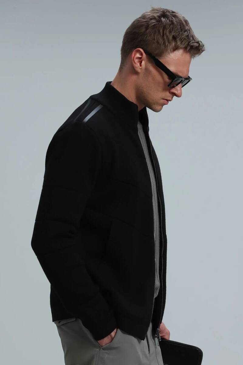 Royal Men's Cardigan Black - 3