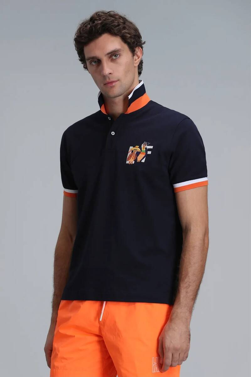 Ruby Smart Erkek Polo Tişört Lacivert - 6