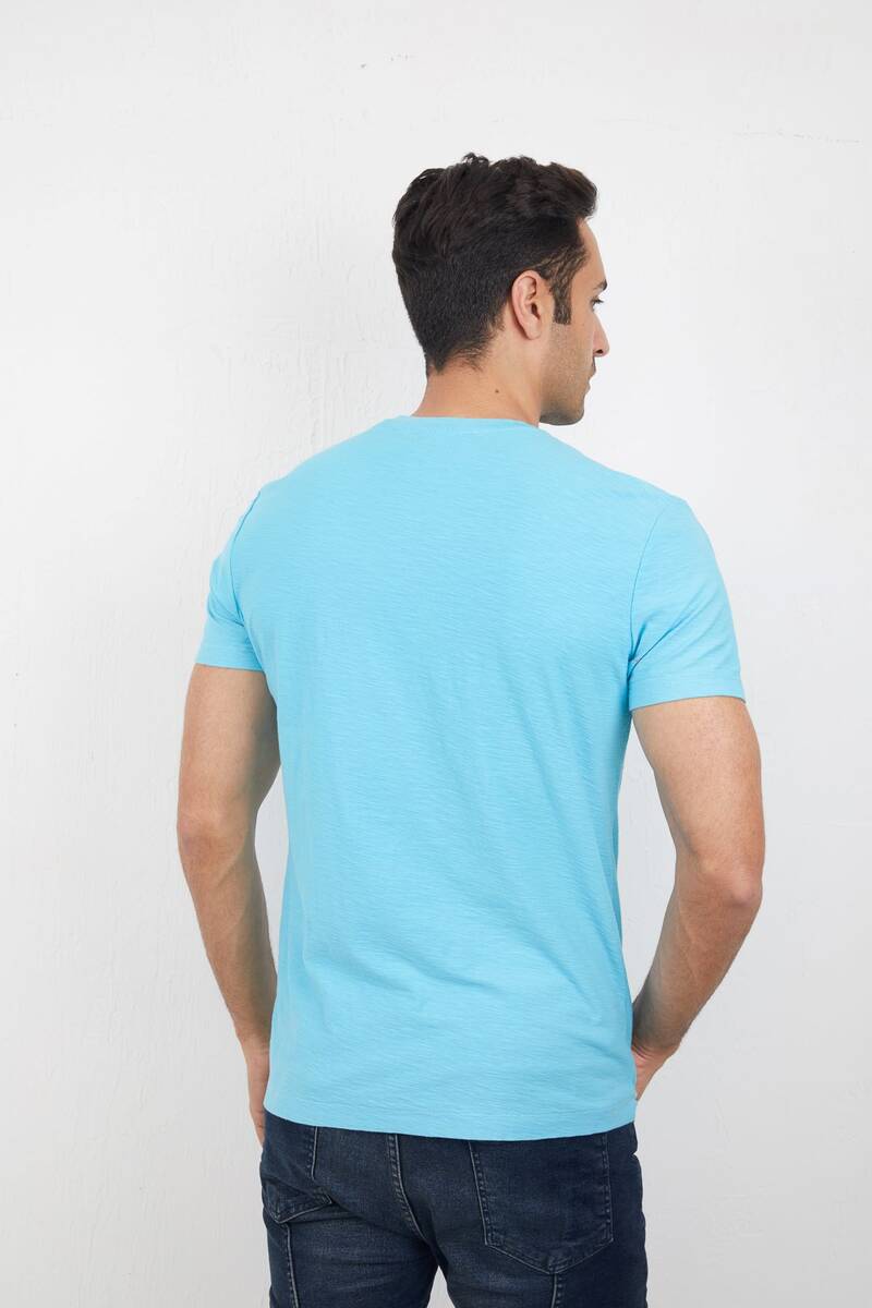 Rush Men's T-Shirt Light Blue - 4