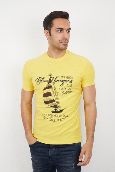 Rush Men's T-Shirt Yellow 