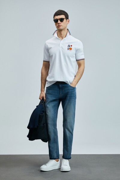 Sansa Smart Erkek Polo Tişört Beyaz - 2