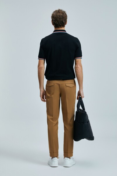 Sansa Smart Erkek Polo Tişört Siyah - 6